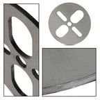 Air Ride Mount Plates Upper Lower Dual Or Single Port 2500 2600 Bags