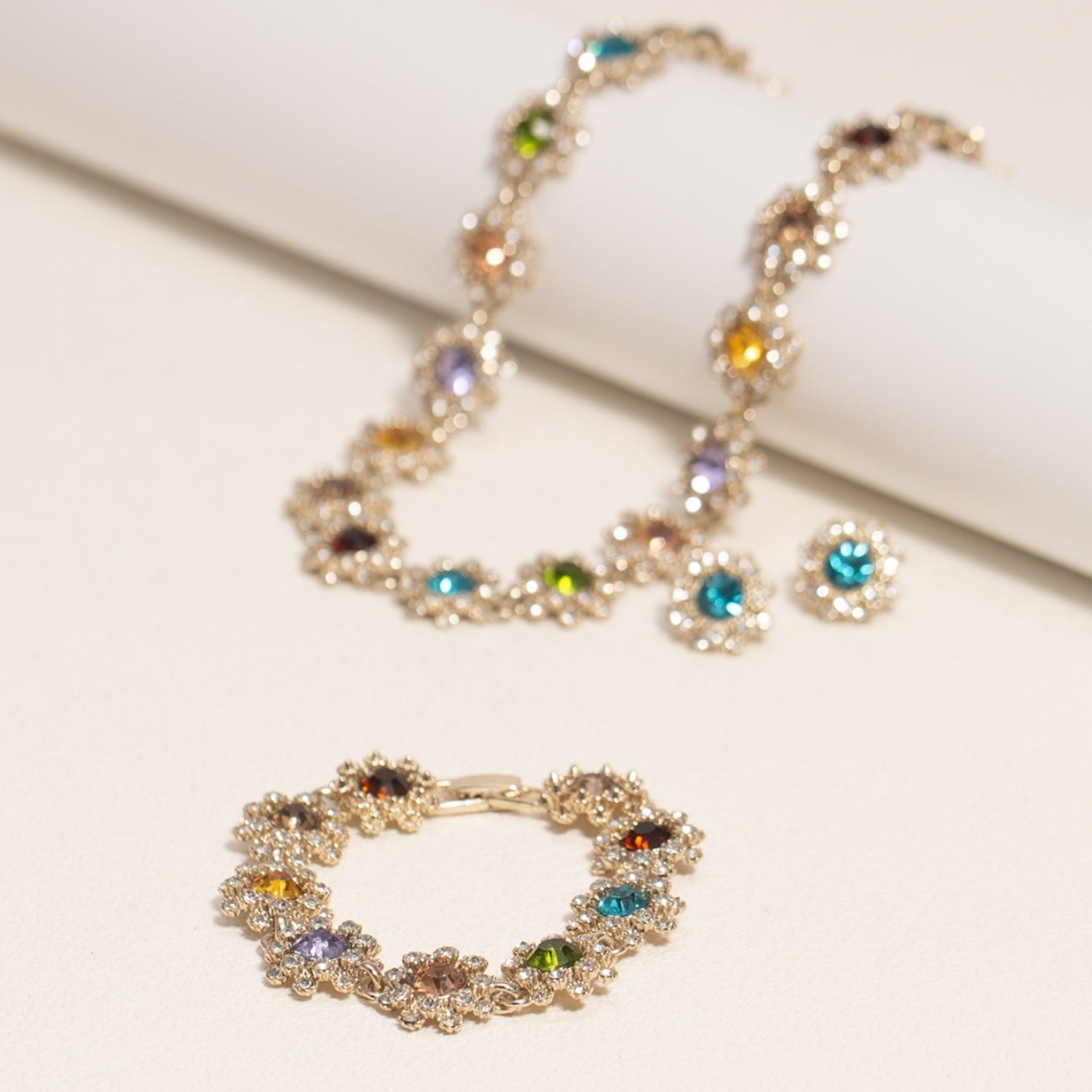 Earrings Bracelet Set