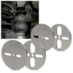Air Ride Mount Plates Upper Lower Dual Or Single Port 2500 2600 Bags
