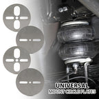 Air Ride Mount Plates Upper Lower Dual Or Single Port 2500 2600 Bags