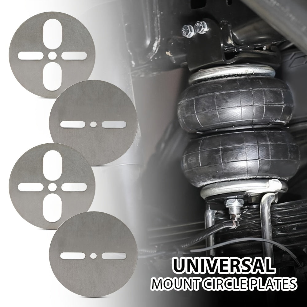 Air Ride Mount Plates Upper Lower Dual Or Single Port 2500 2600 Bags