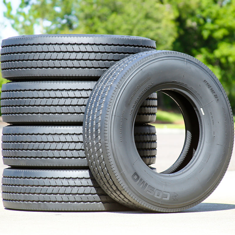 Tire Cosmo Stray Kat IV+ All Steel ST 235/85R16 Load G 14 Ply Trailer