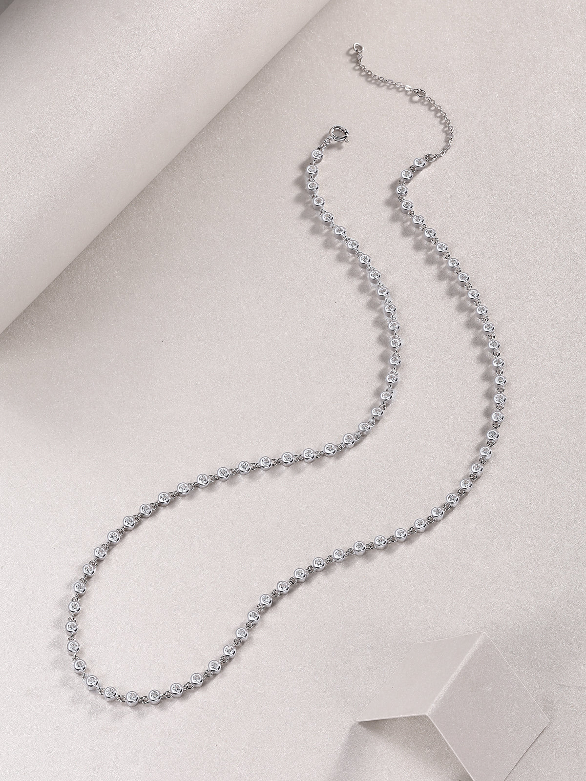 Heart-to-Heart Moissanite Pendant Set