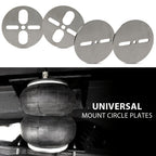 Air Ride Mount Plates Upper Lower Dual Or Single Port 2500 2600 Bags