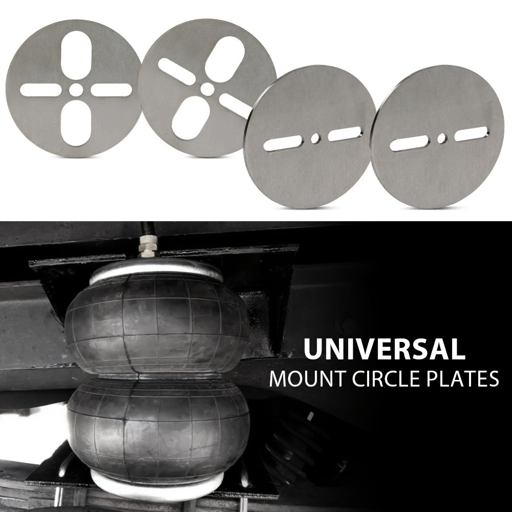 Air Ride Mount Plates Upper Lower Dual Or Single Port 2500 2600 Bags