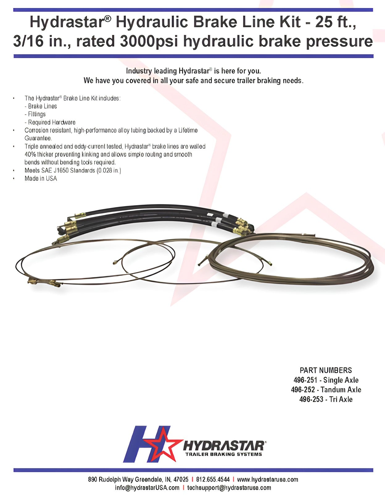 TitanBrake™ Elite Triple Axle Disc Brake Conversion Kit