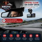 3 Channel Dash Cam Front And Rear Inside; 1080P Dash IR Night Vision; Loop Recording Car DVR Camera With 2 Inch IPS Screen 3 Cameras Car Dashcam