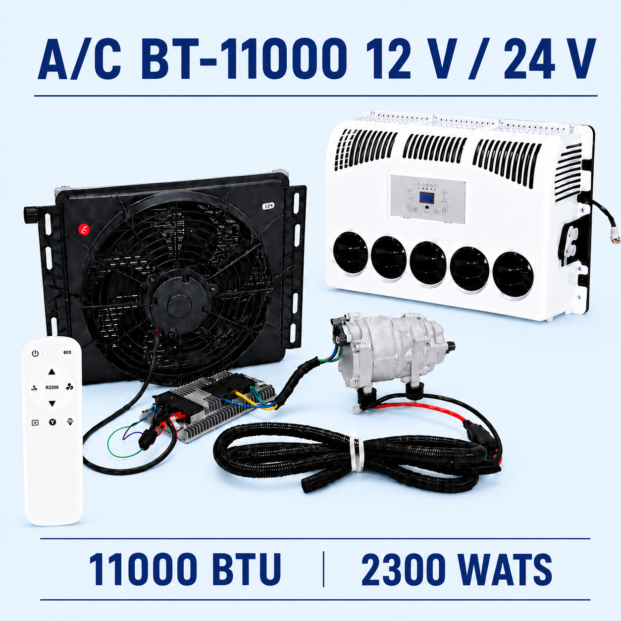 12V / 24V Air Conditioner BT-11000 / 12V Air Conditioner BT-10000