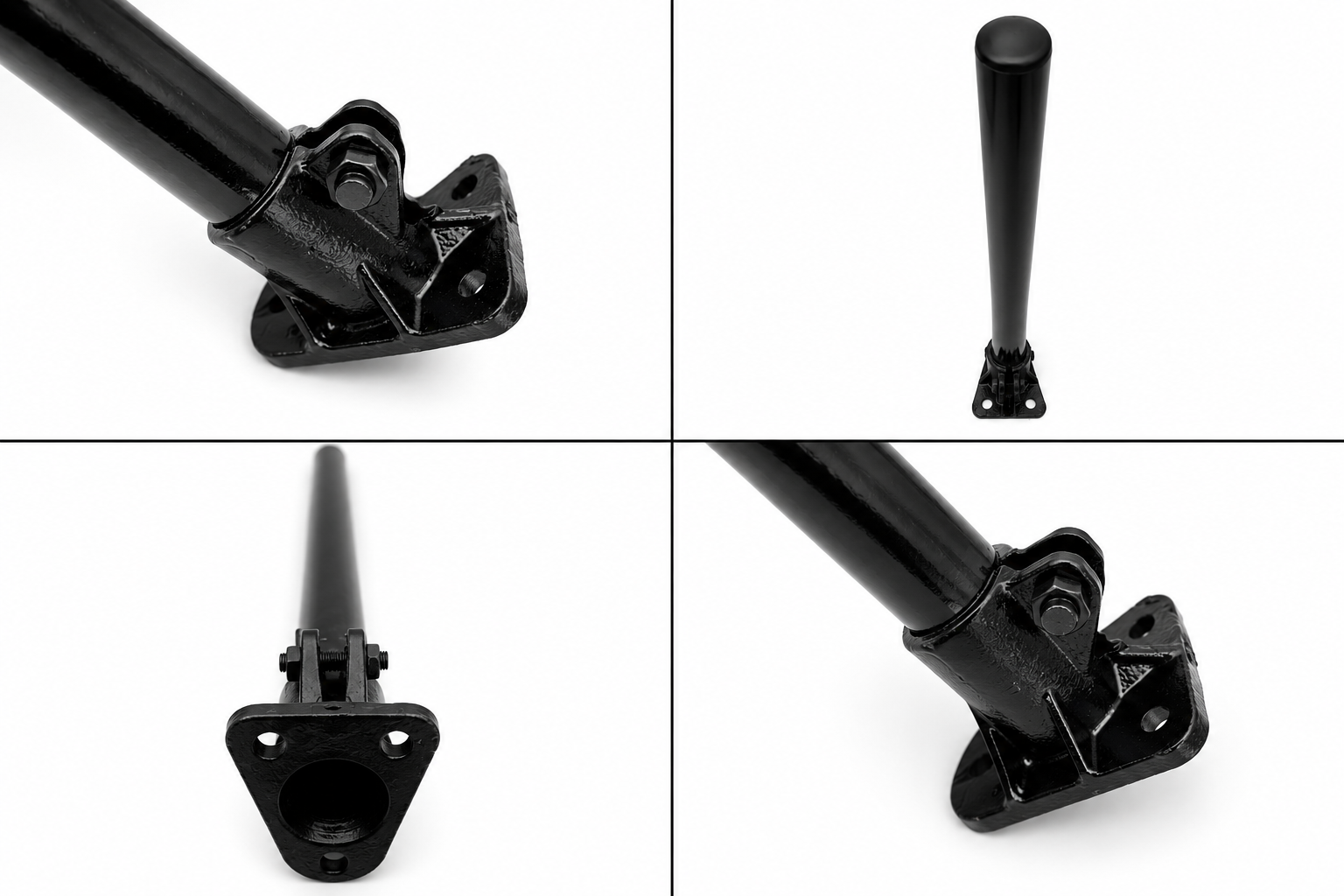 TitanMount™ Heavy-Duty Fender Mounting Kit – 4 Steel Brackets, 4 Heavy-Duty Clamps