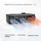9000 BTU Air Conditioner and Heater - 12 V