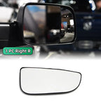 Side Rearview Heated Mirror Glass Fit For Dodge Ram 1500 2500 3500 4500 5500 2010-2020 Car Accessorie