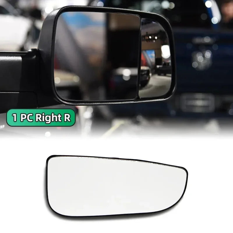 Side Rearview Heated Mirror Glass Fit For Dodge Ram 1500 2500 3500 4500 5500 2010-2020 Car Accessorie