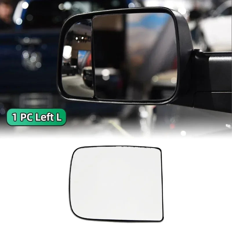 Side Rearview Heated Mirror Glass Fit For Dodge Ram 1500 2500 3500 4500 5500 2010-2020 Car Accessorie