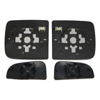 Side Rearview Heated Mirror Glass Fit For Dodge Ram 1500 2500 3500 4500 5500 2010-2020 Car Accessorie