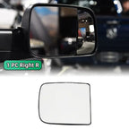 Side Rearview Heated Mirror Glass Fit For Dodge Ram 1500 2500 3500 4500 5500 2010-2020 Car Accessorie