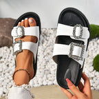 Buckle Platform Sandals