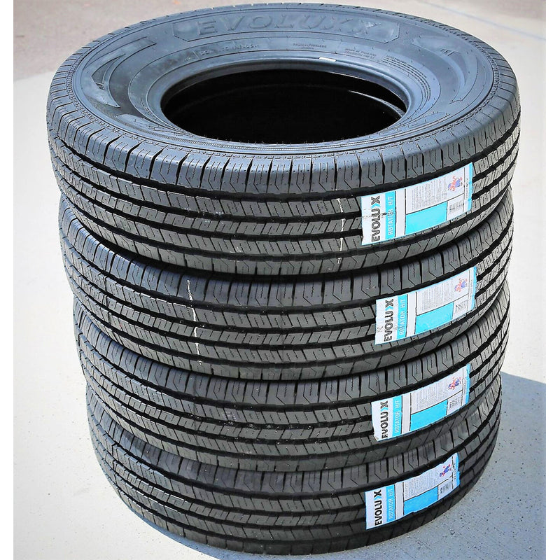 2 Tires Evoluxx Rotator H/T 195/75R16 Load D 8 Ply Van Commercial