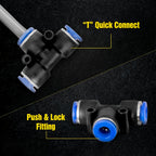 Heavy-Duty Truck Air Dust Blower Gun, Equipped with an 11.5-Foot Coil, Allows for Quick Cleaning of The Truck Cabin