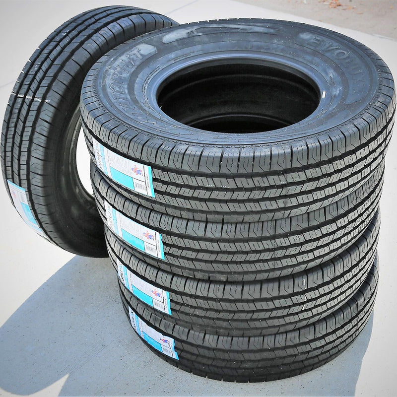 2 Tires Evoluxx Rotator H/T 195/75R16 Load D 8 Ply Van Commercial