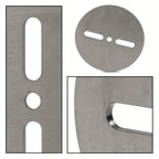 Air Ride Mount Plates Upper Lower Dual Or Single Port 2500 2600 Bags