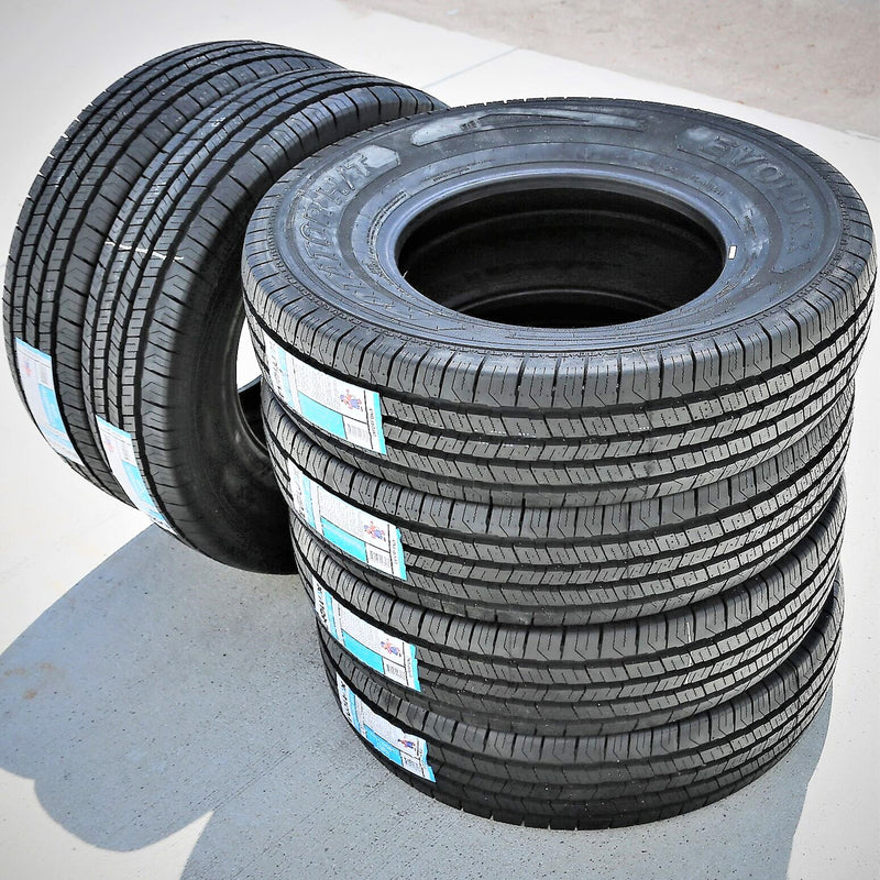 2 Tires Evoluxx Rotator H/T 195/75R16 Load D 8 Ply Van Commercial