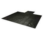 18 oz Heavy Duty Lumber Tarp - 3 Pc Set - 6' Drop - Black