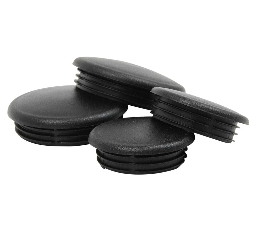 Semi Truck Poly Fender Brackets Kit - Black Powder Coated