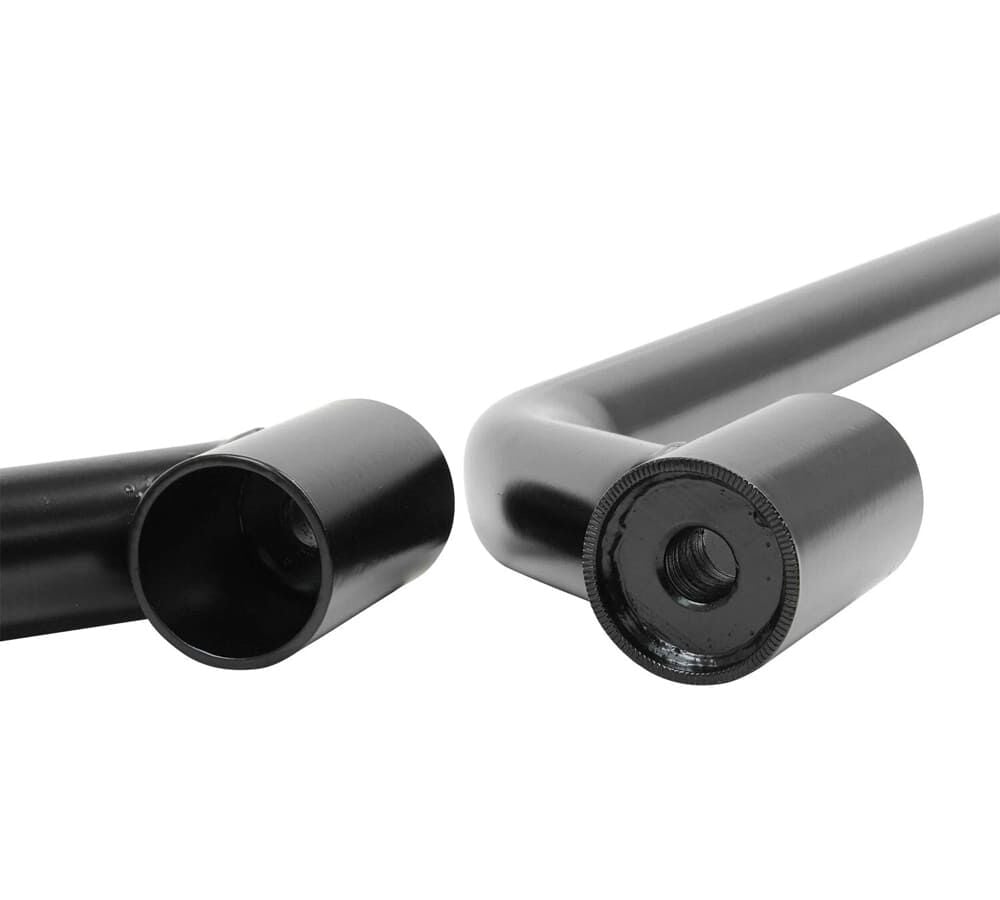 Semi Truck Poly Fender Brackets Kit - Black Powder Coated