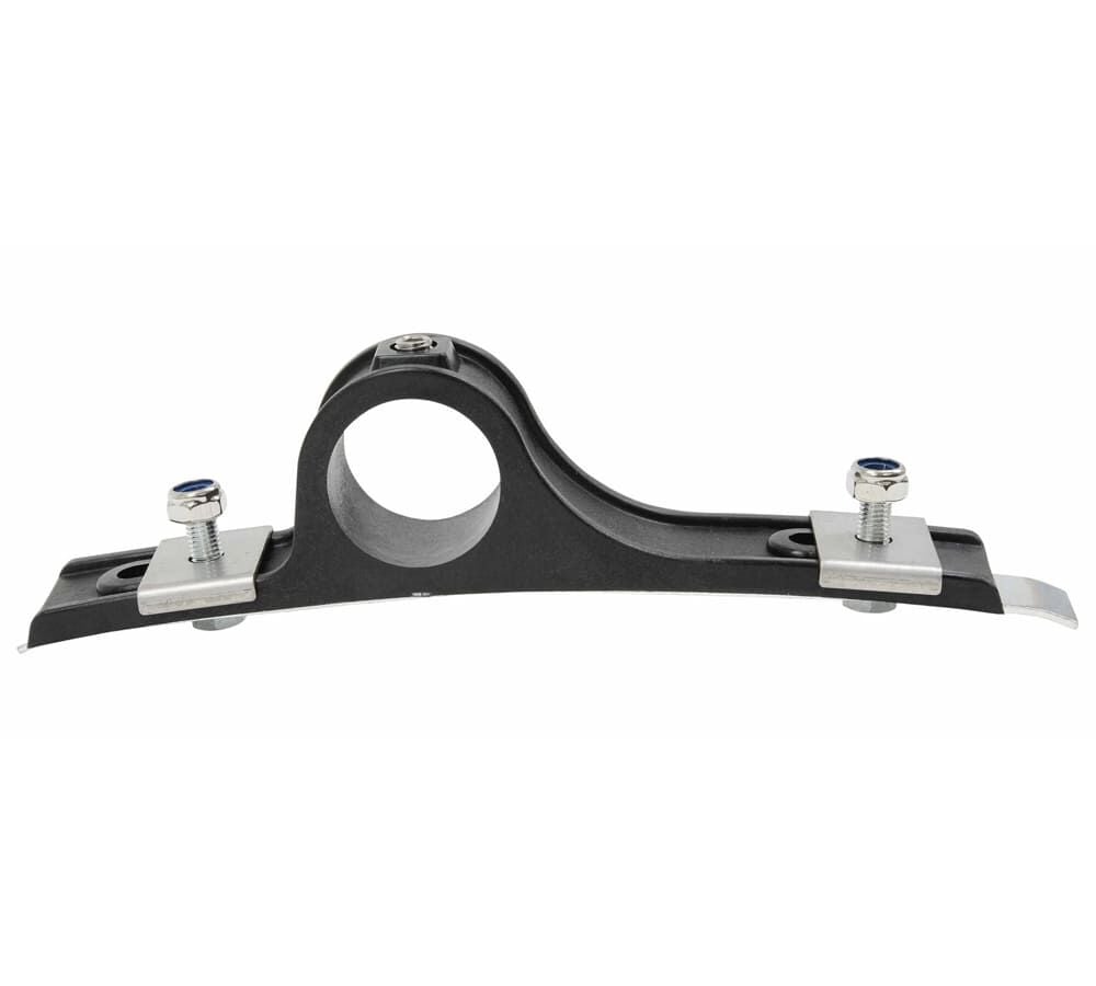 Semi Truck Poly Fender Brackets Kit - Black Powder Coated