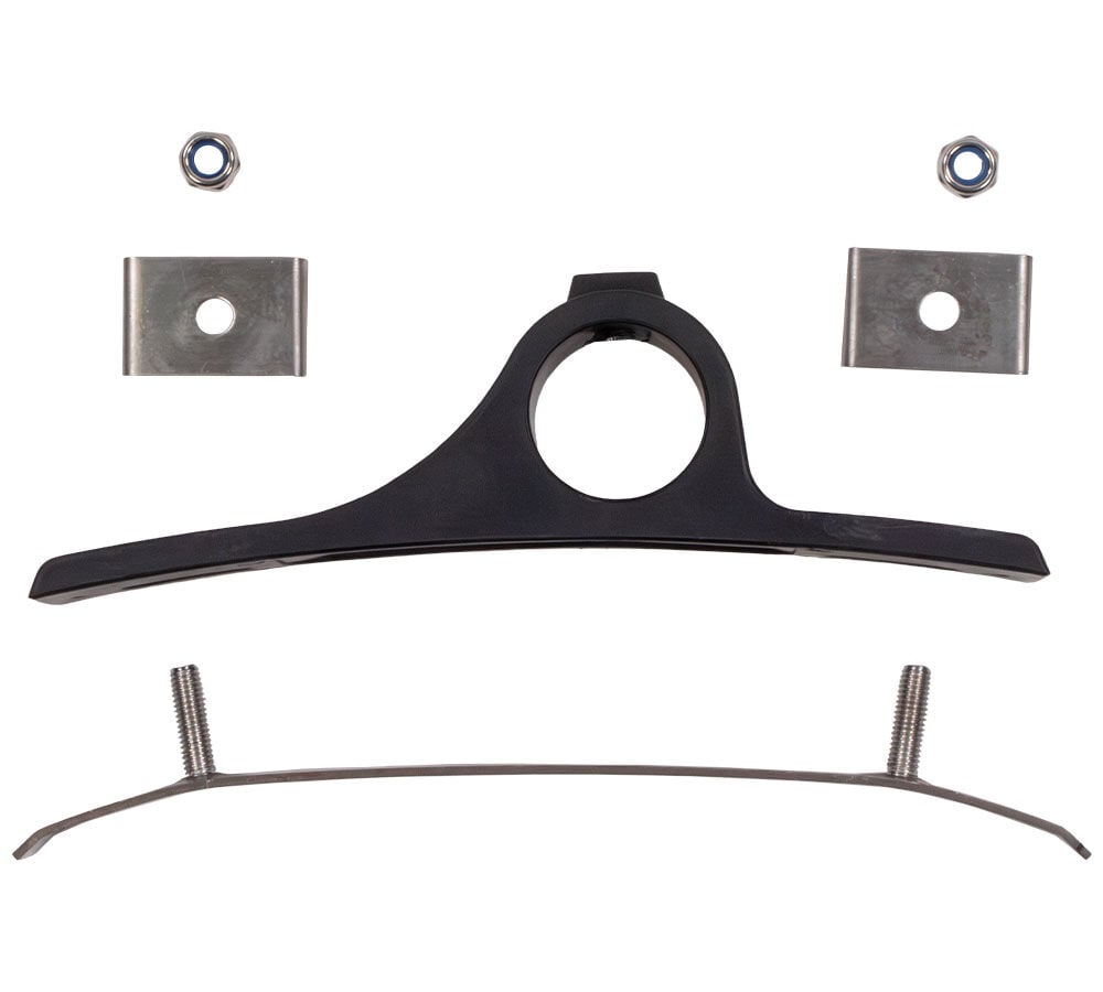 Stainless Steel Poly Fender Mounting Kit for Dual Rear Wheel Vehicles