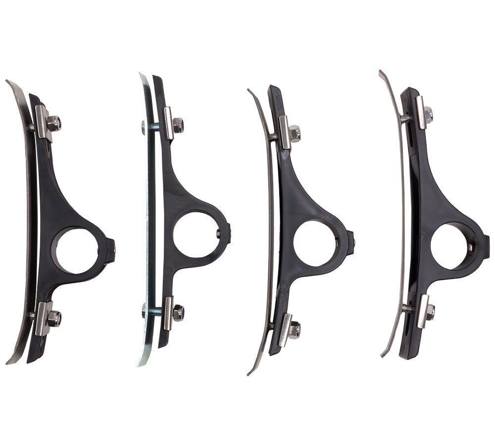 Stainless Steel Poly Fender Mounting Kit for Dual Rear Wheel Vehicles