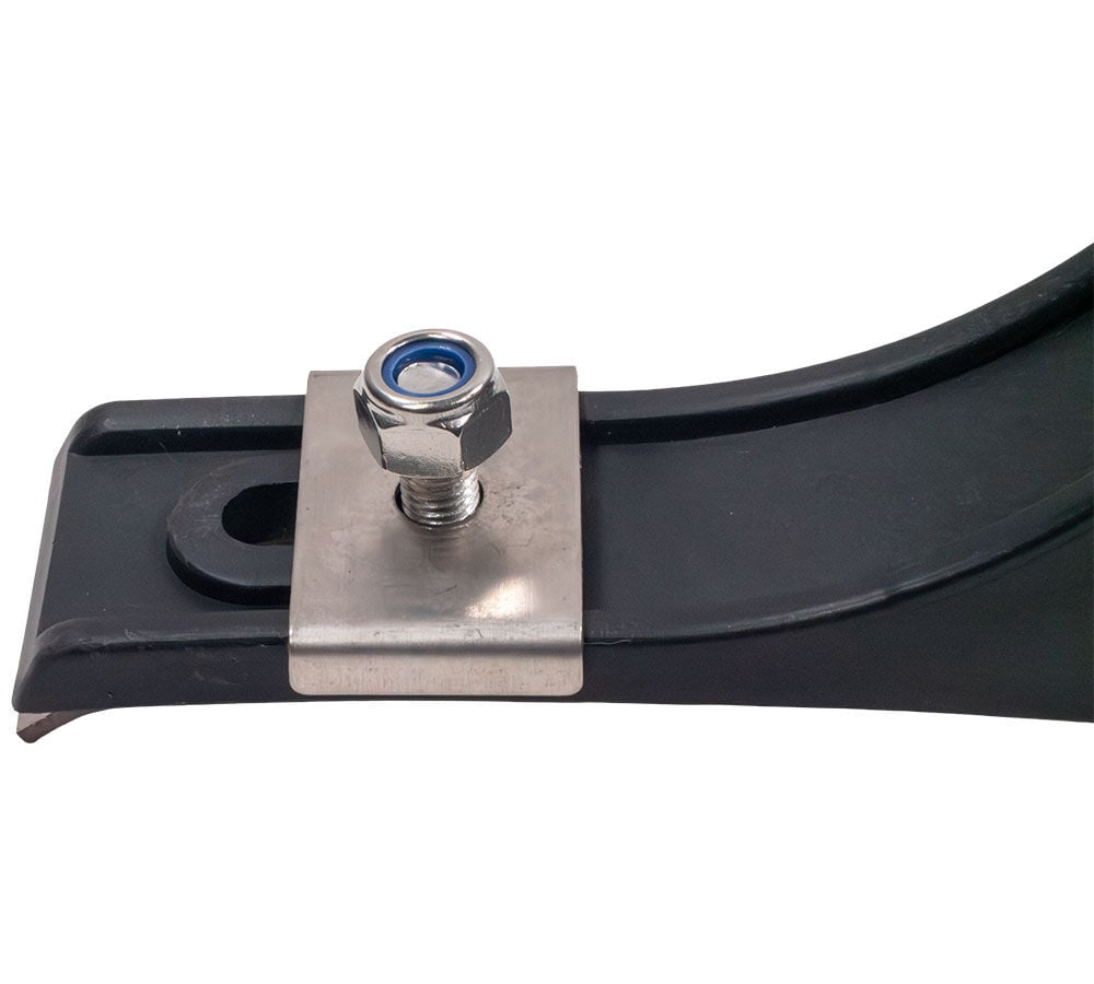 Stainless Steel Poly Fender Mounting Kit for Dual Rear Wheel Vehicles